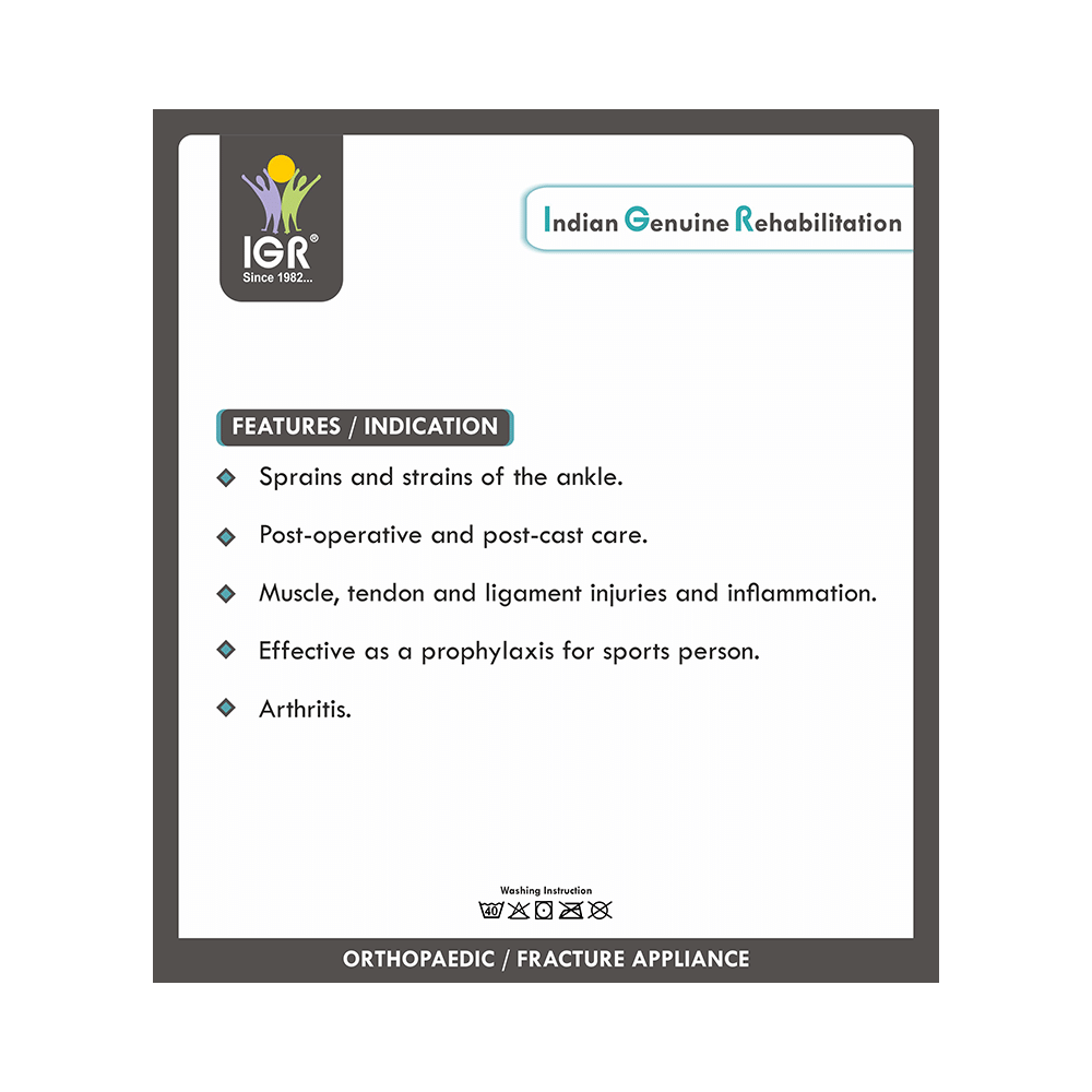 IGR Easy Ankle Gripper Blue Small - Image 3