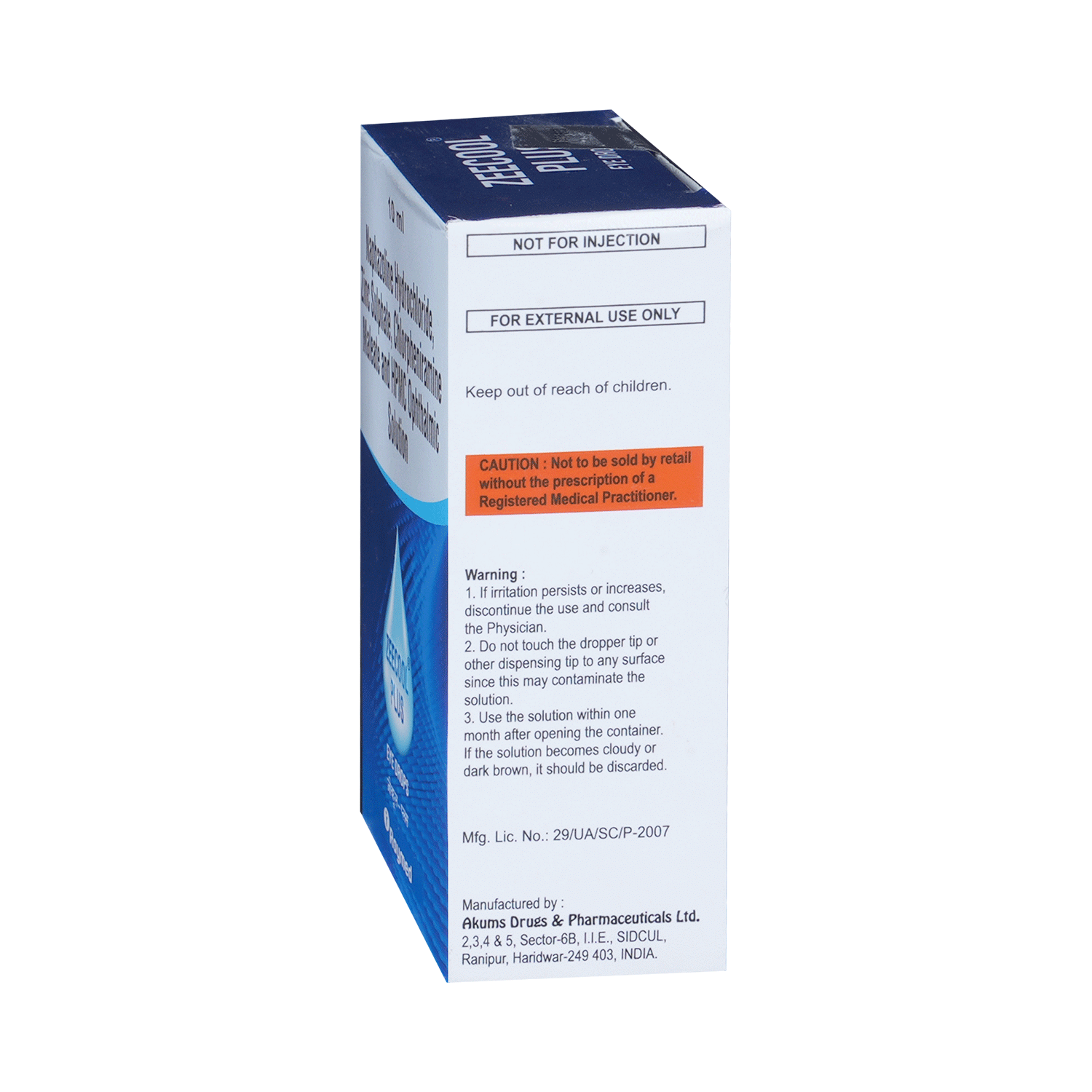 Zeecool Plus Eye Drops - Image 3