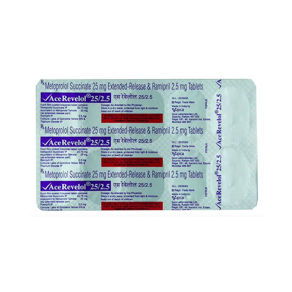 Ace Revelol 25/2.5 Tablet ER