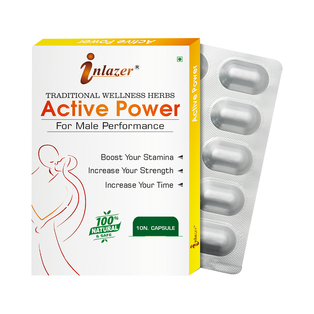 Inlazer Active Power Capsule for Male Performace - Image 1