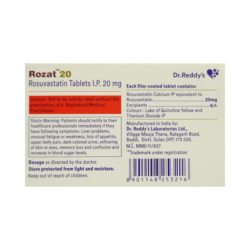 Rozat 20 Tablet - Image 2