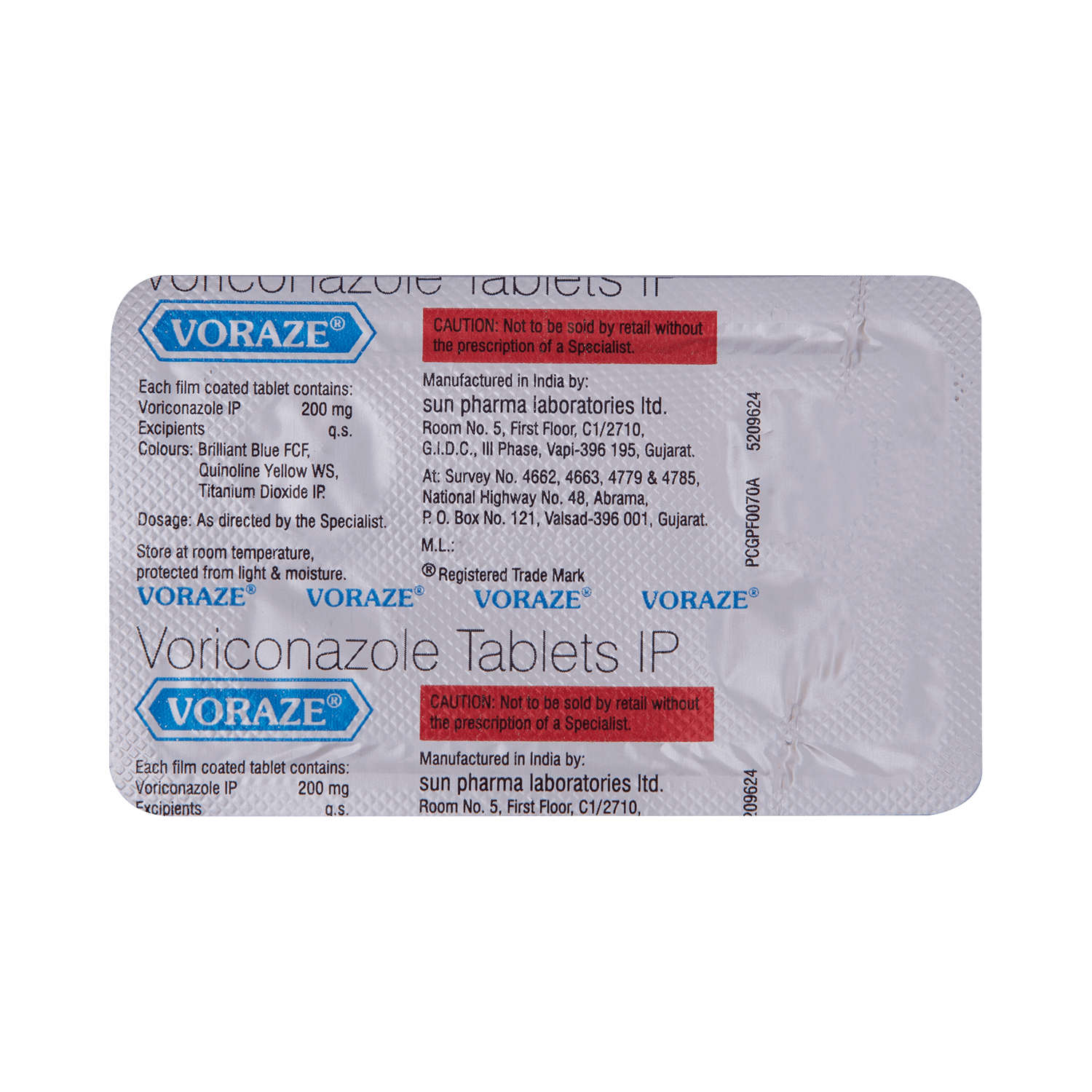 Voraze 200mg Tablet - Image 4
