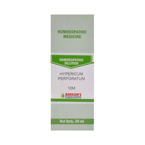 Bakson's Homeopathy Hypericum Perforatum Dilution 10M