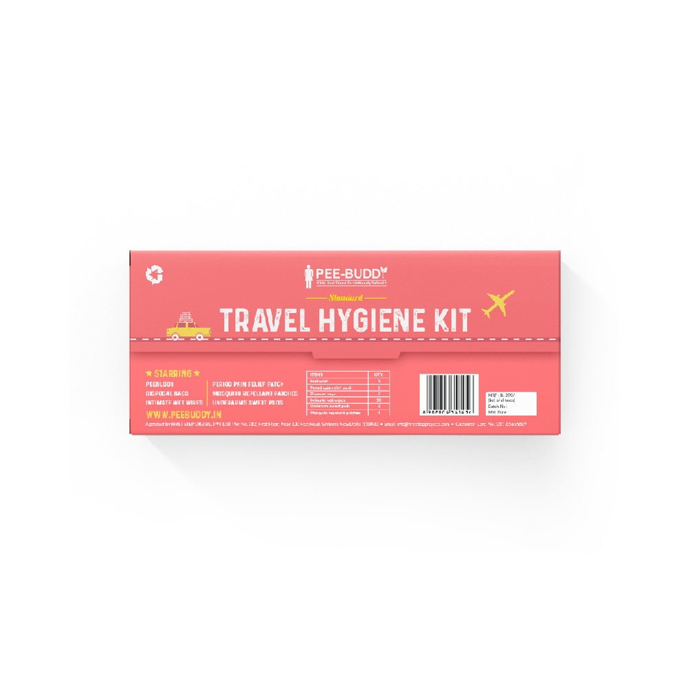 PeeBuddy Standard Travel Hygiene Kit for Her - Image 4