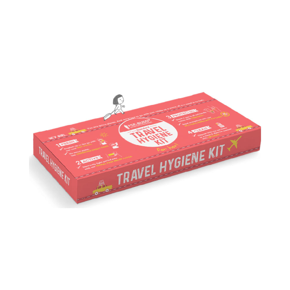 PeeBuddy Standard Travel Hygiene Kit for Her - Image 1