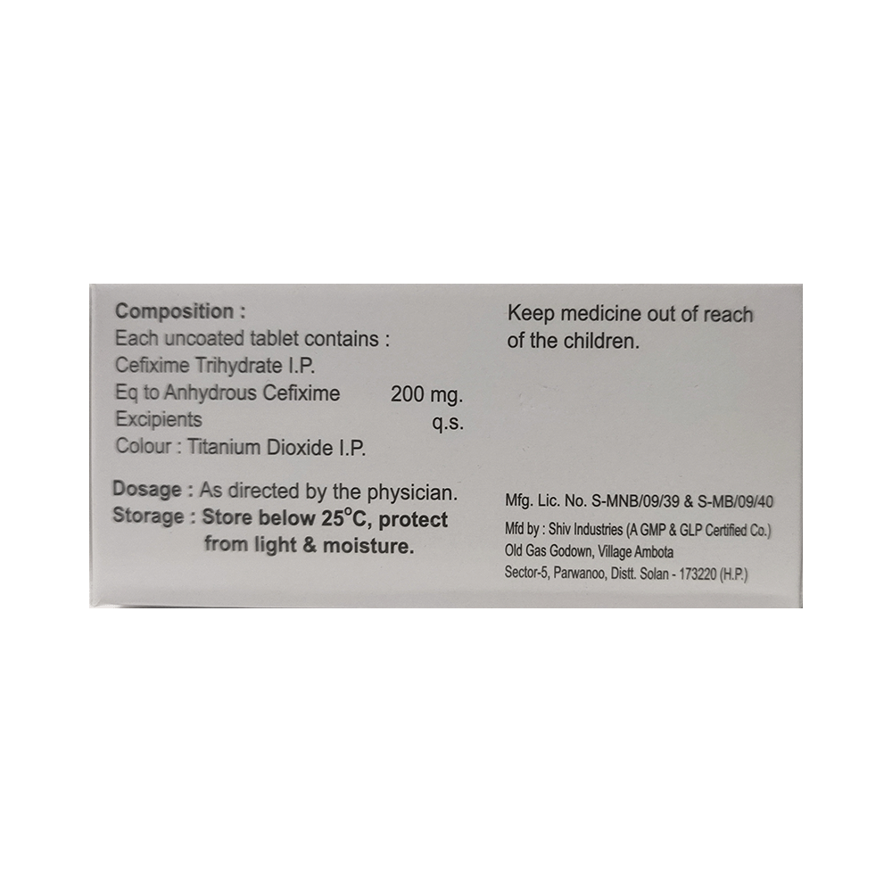 Cefic 200 Tablet - Image 2