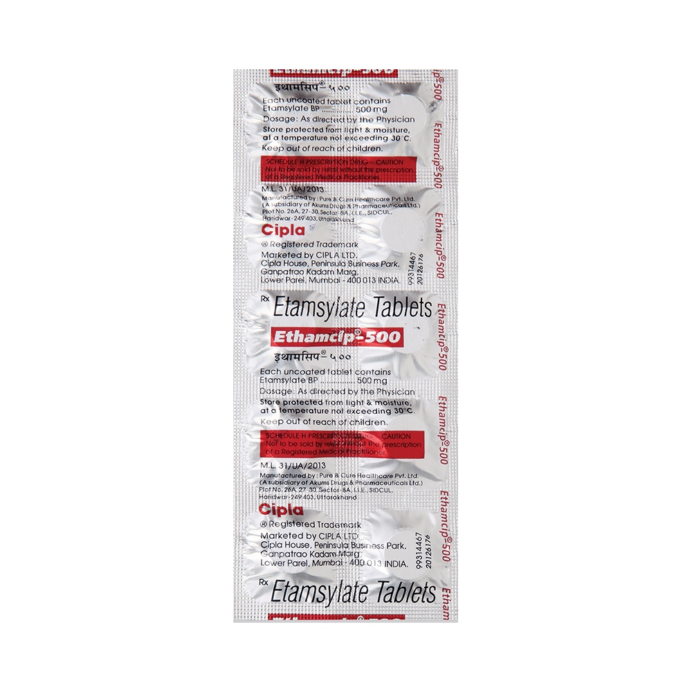 Ethamcip 500 Tablet - Image 4