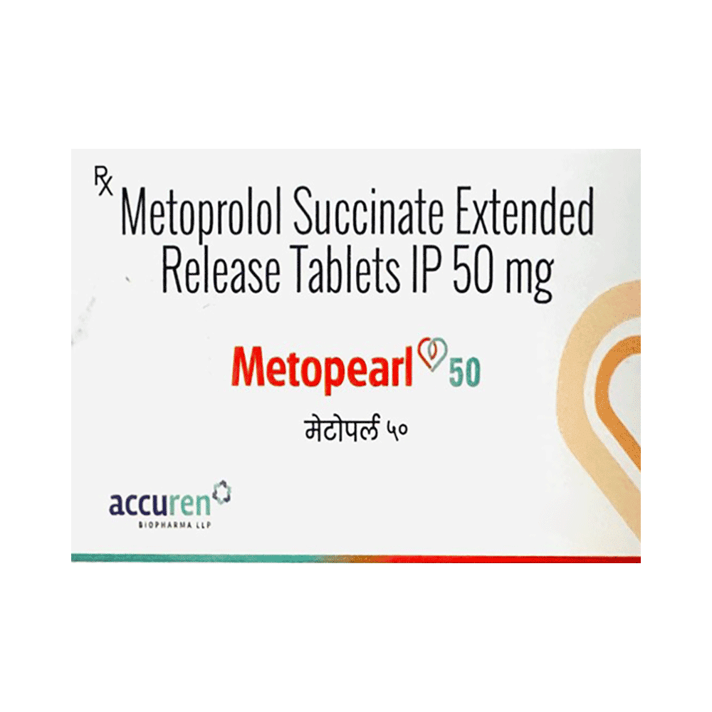 Metopeart 50 Tablet ER