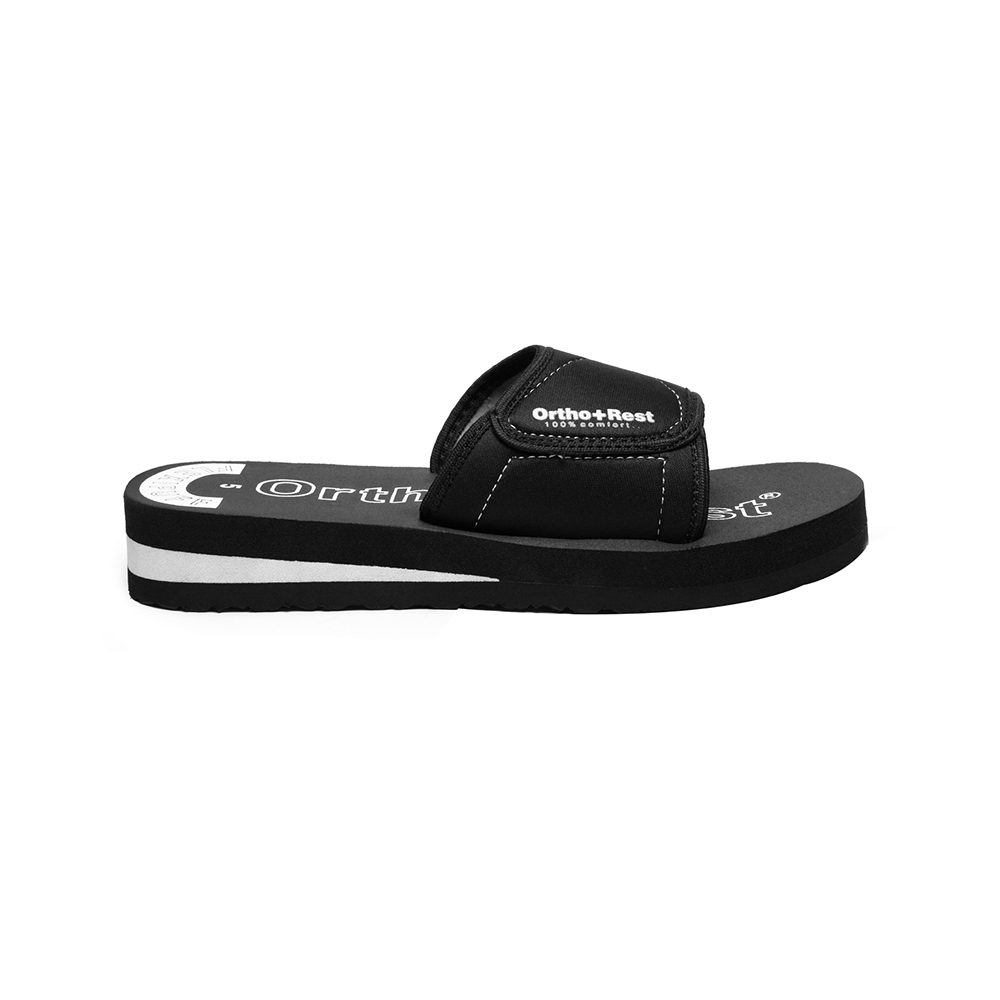 Ortho + Rest Extra Soft Sliders Flip Flop Orthopedic Slippers for Women Black 4 - Image 5