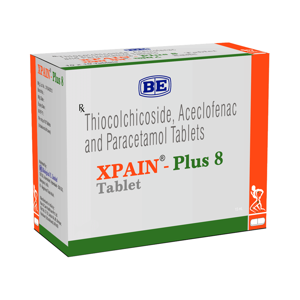 Xpain Plus 8 Tablet
