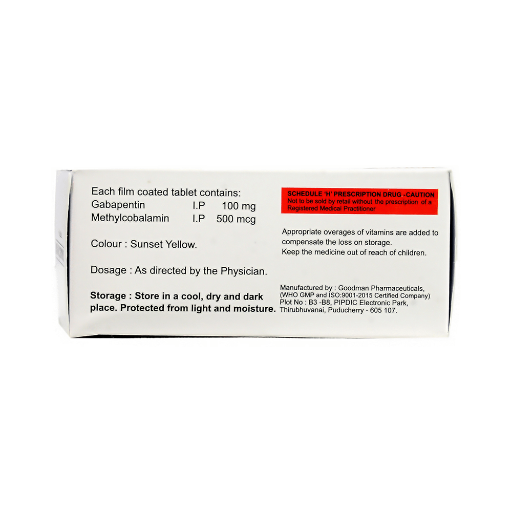 Gabasiz-M 100 Tablet - Image 2