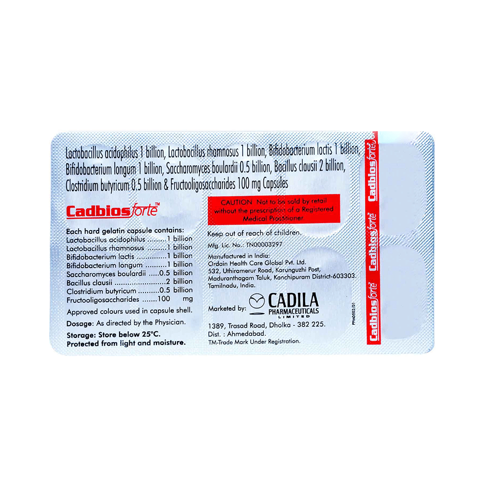 Cadbios Forte Capsule - Image 2