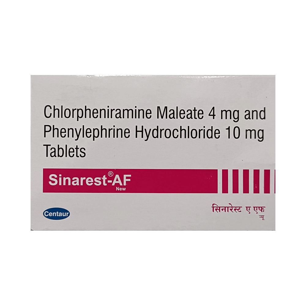 Sinarest AF New Tablet - Image 1