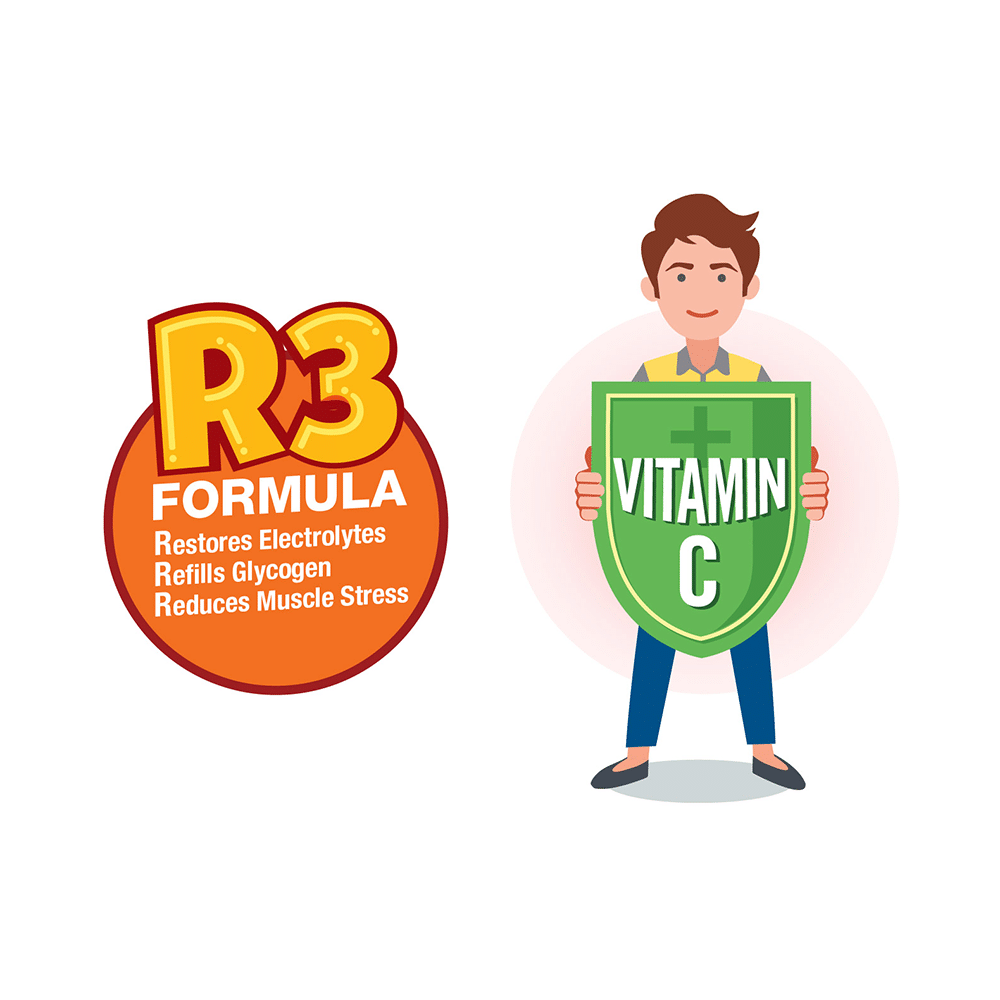 Amrutanjan Fruit Nik Electro+ Rehydrate Apple Drink - Image 4