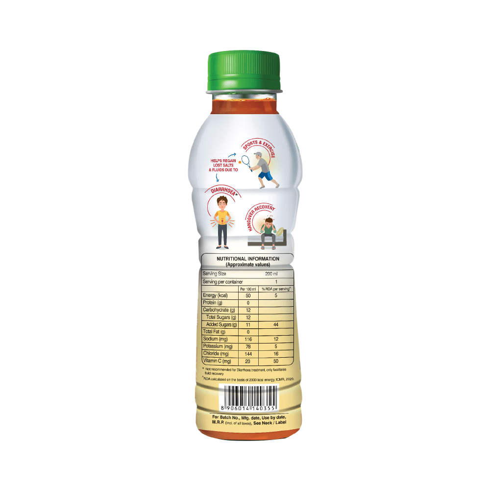 Amrutanjan Fruit Nik Electro+ Rehydrate Apple Drink - Image 2