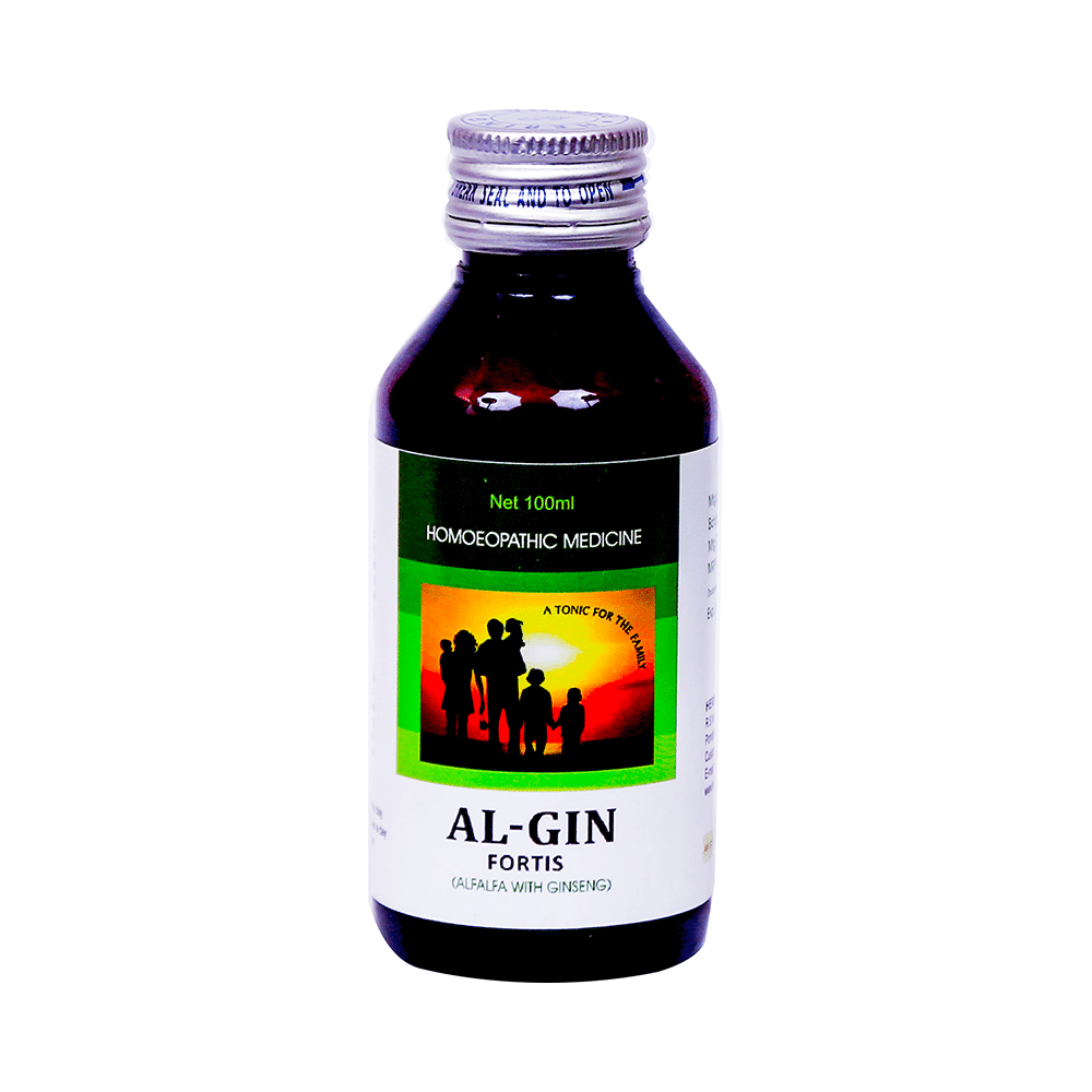 Hering Pharma Al-Gin Fortis (Alfalfa with Ginseng) Tonic - Image 2