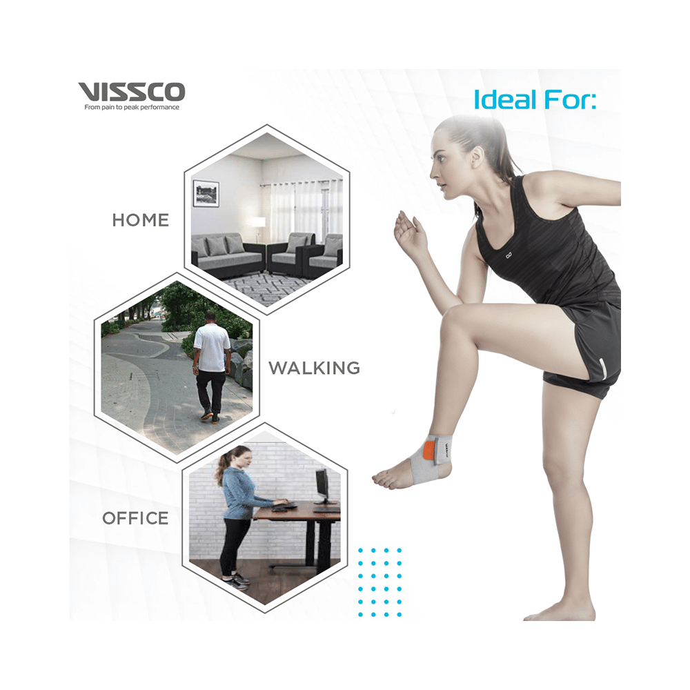 Vissco Core 0708 Ankle Binder XXL Grey - Image 5