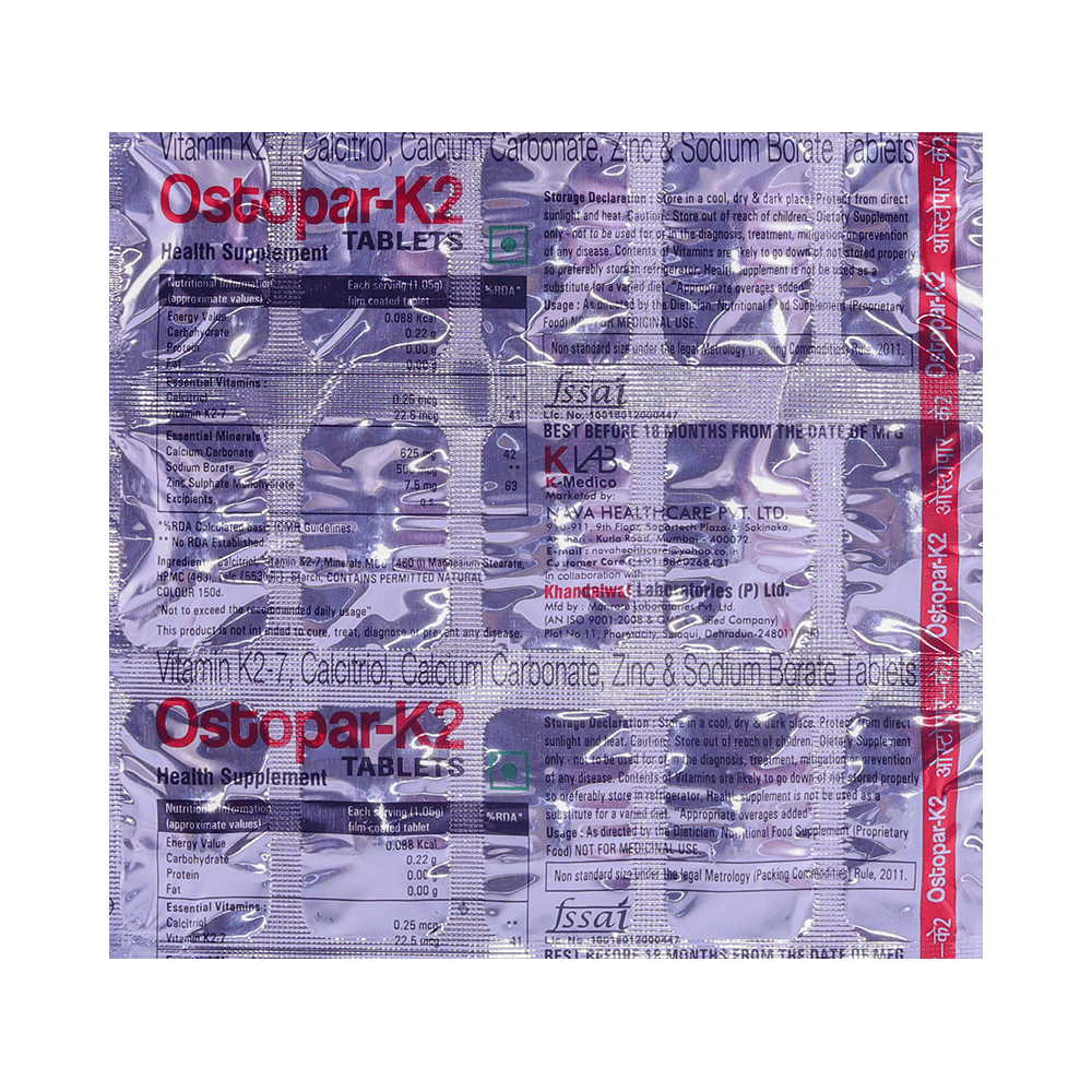 Ostopar-K2 Tablet - Image 2