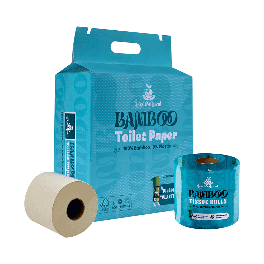 Ash Natural Bamboo Toilet Paper - Image 2