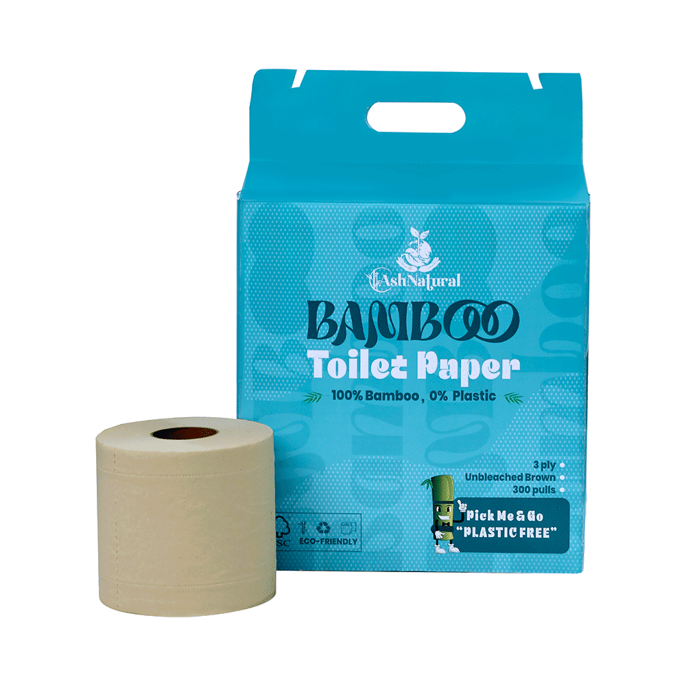 Ash Natural Bamboo Toilet Paper