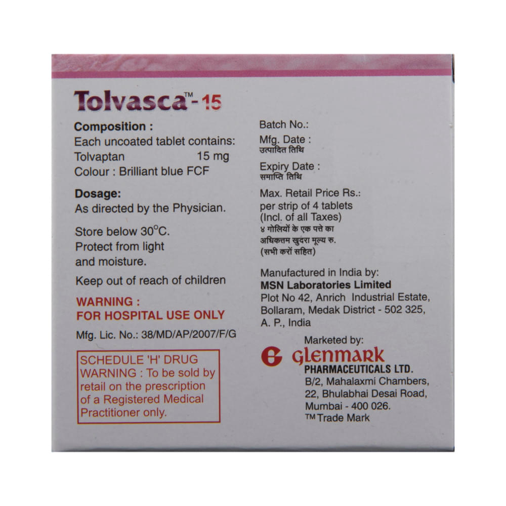 Tolvasca 15 Tablet - Image 3
