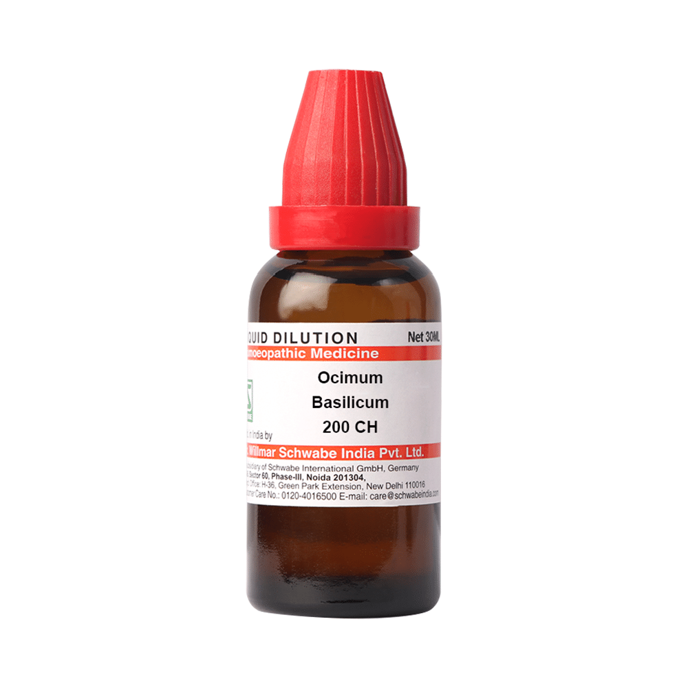 Dr Willmar Schwabe India Ocimum Basilicum Dilution 200 CH - Image 1