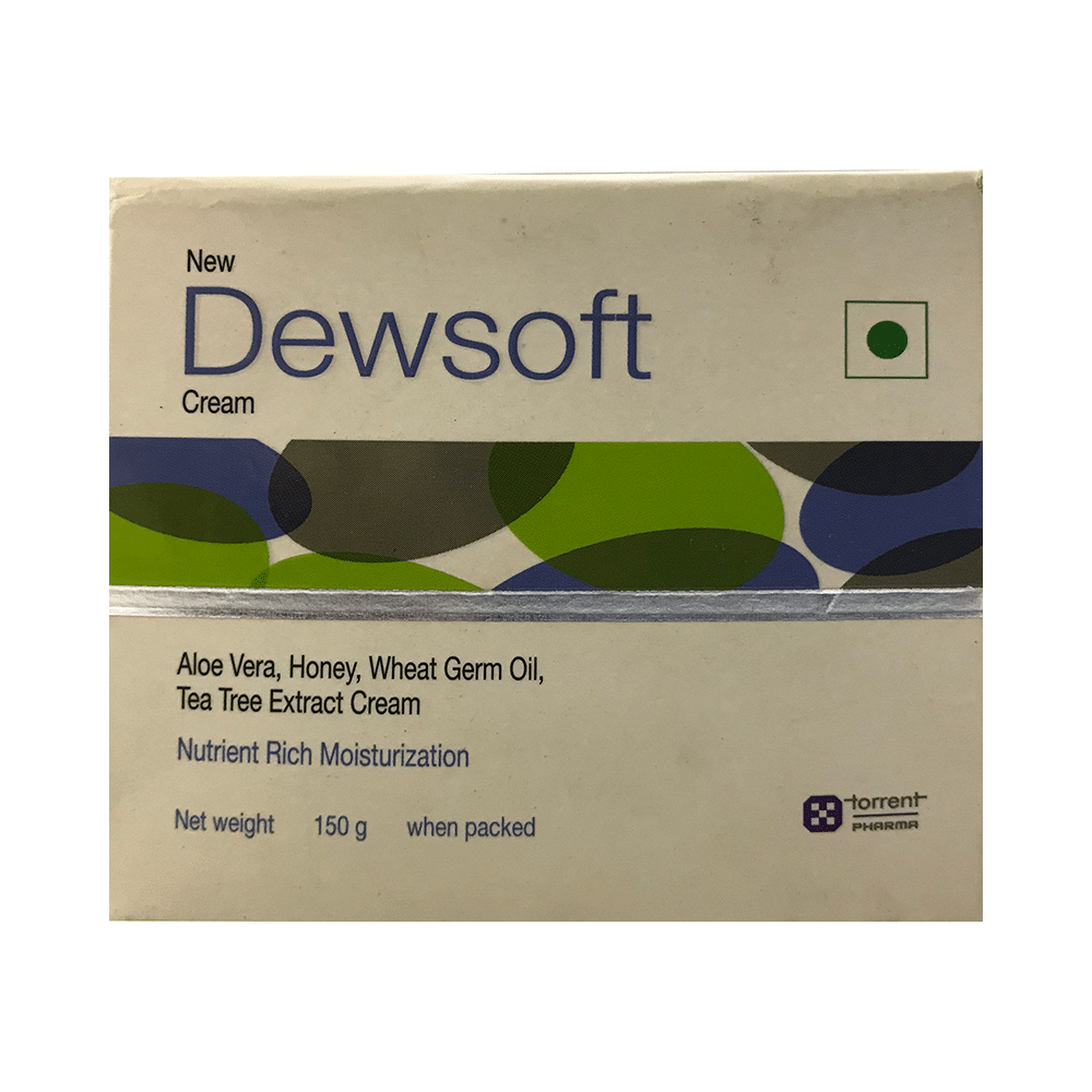 New Dewsoft Nutrient Rich Moisturiser Cream | With Aloe Vera, Honey & Tea Tree Extract - Image 1