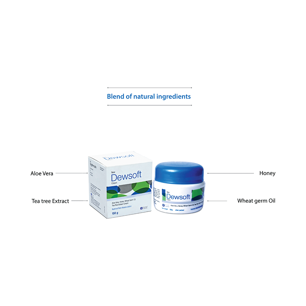 New Dewsoft Nutrient Rich Moisturiser Cream | With Aloe Vera, Honey & Tea Tree Extract - Image 5
