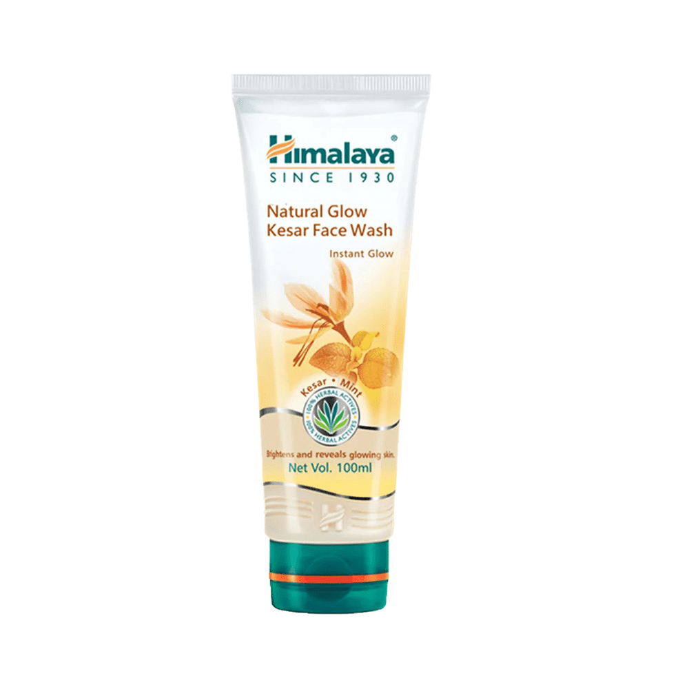 Himalaya Natural Glow Kesar Face Wash - Image 1