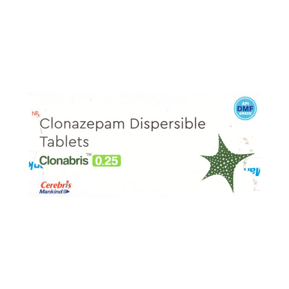 Clonabris 0.25 Tablet DT - Image 1