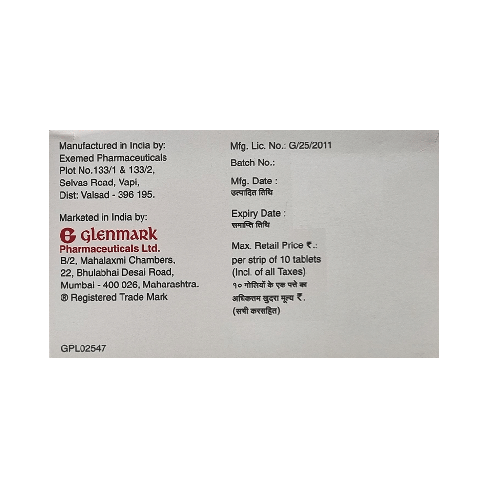 Sitazit DM 10mg/1000mg/100mg Tablet ER - Image 2