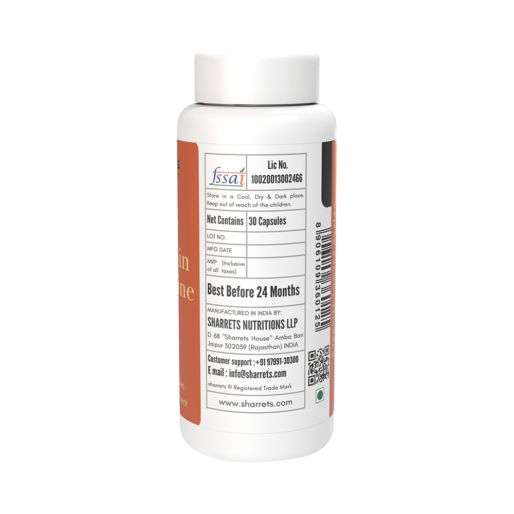 Sharrets Curopep Curcumin & Piperine Extract Capsule - Image 3
