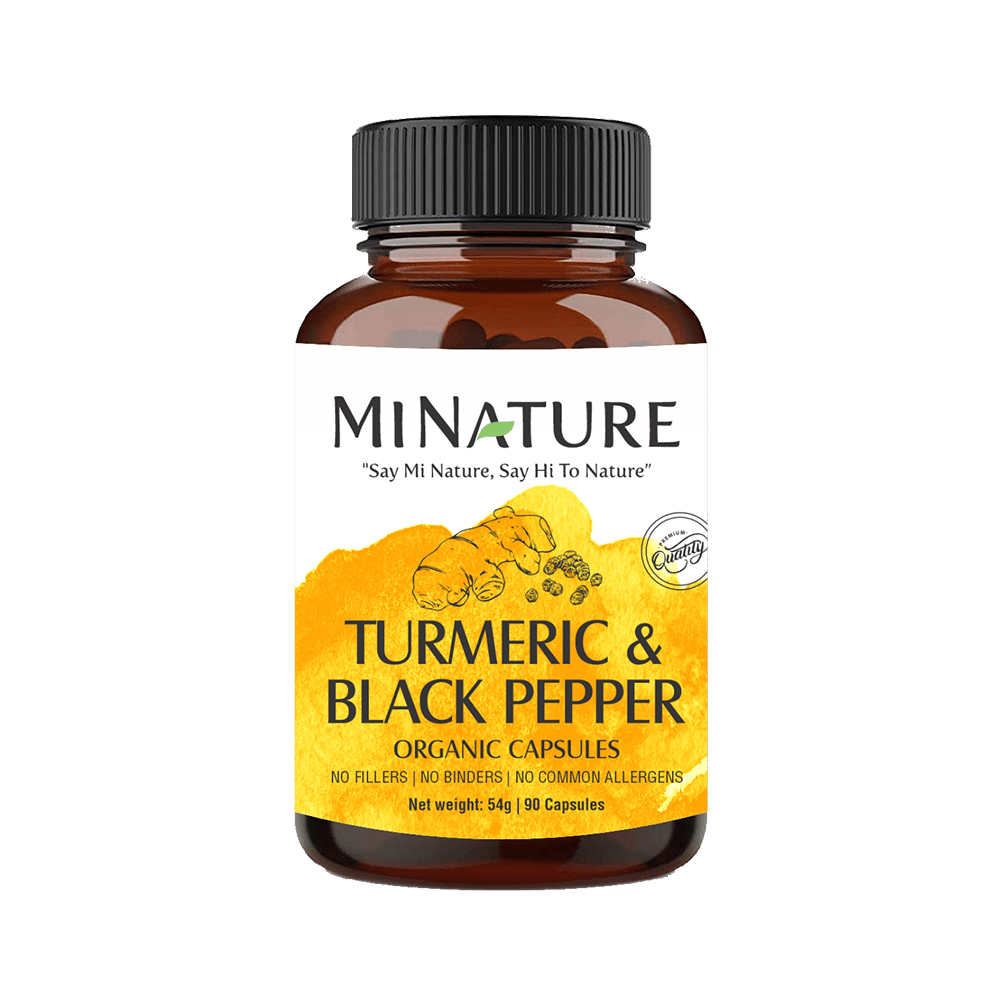 Minature Turmeric & Black Pepper Organic Capsule - Image 1