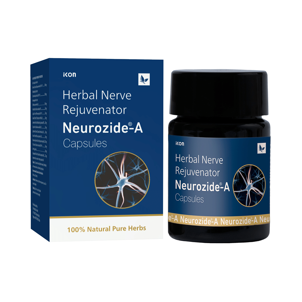 Neurozide-A Herbal Nerve Rejuvenator Capsule (10 Each) - Image 1