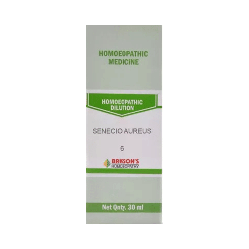 Bakson's Homeopathy Senecio Aureus Dilution 6 CH - Image 1