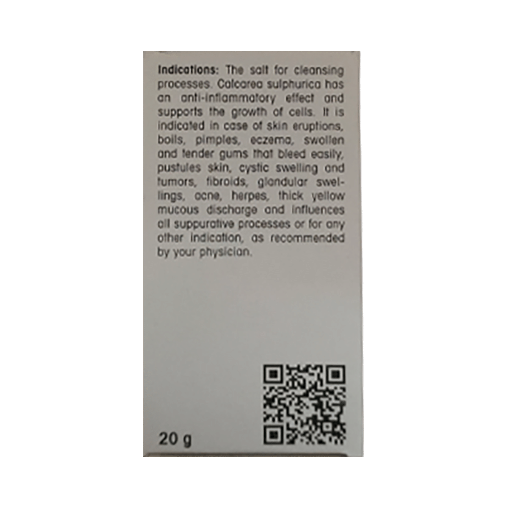 Dr. Reckeweg Calcarea Sulphurica Biochemic Tablet 3X - Image 2