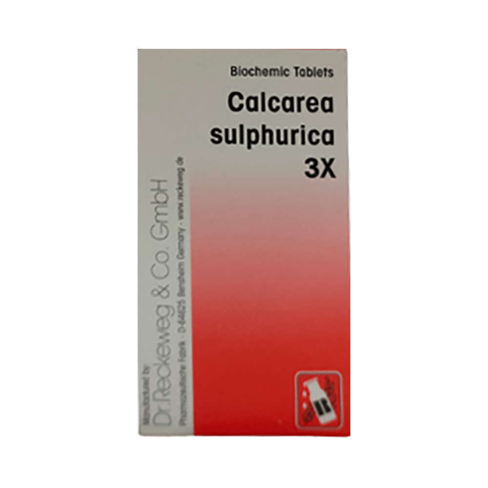 Dr. Reckeweg Calcarea Sulphurica Biochemic Tablet 3X - Image 1