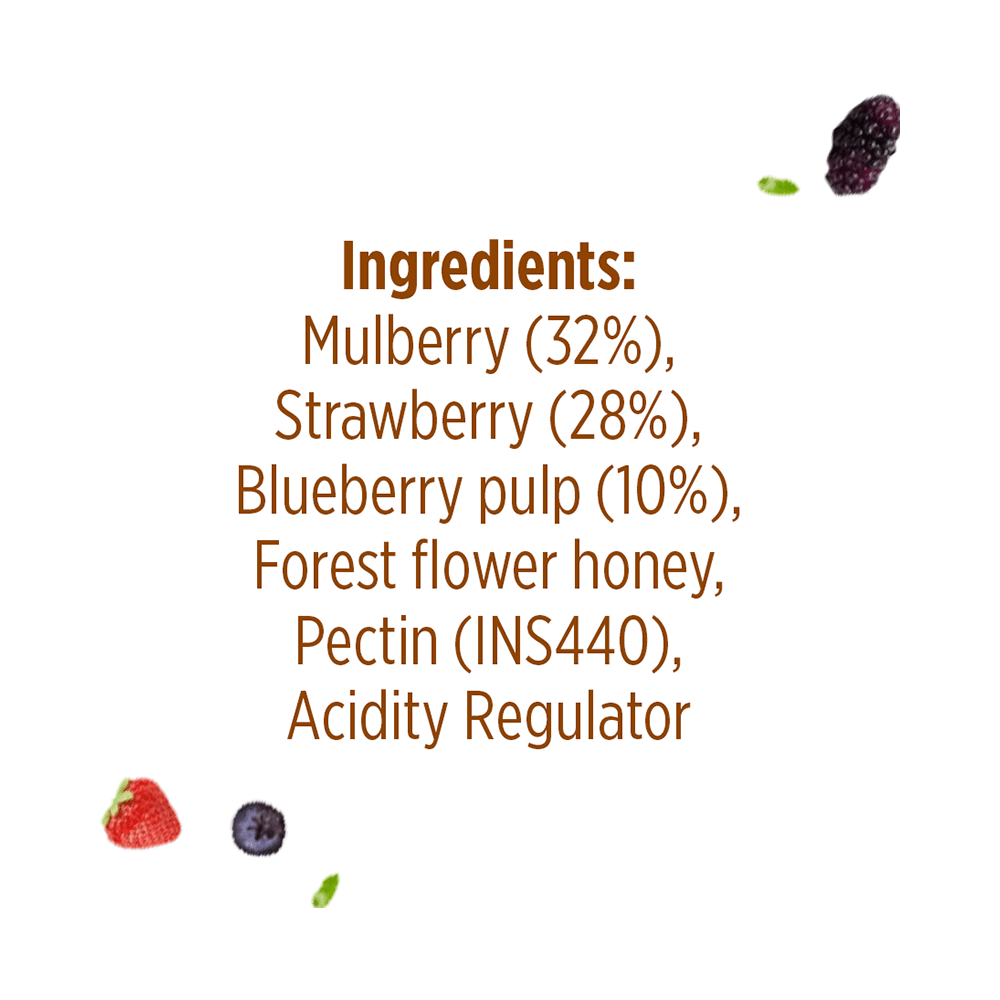 Eatopia Mixed Berry Honey Jam - Image 3