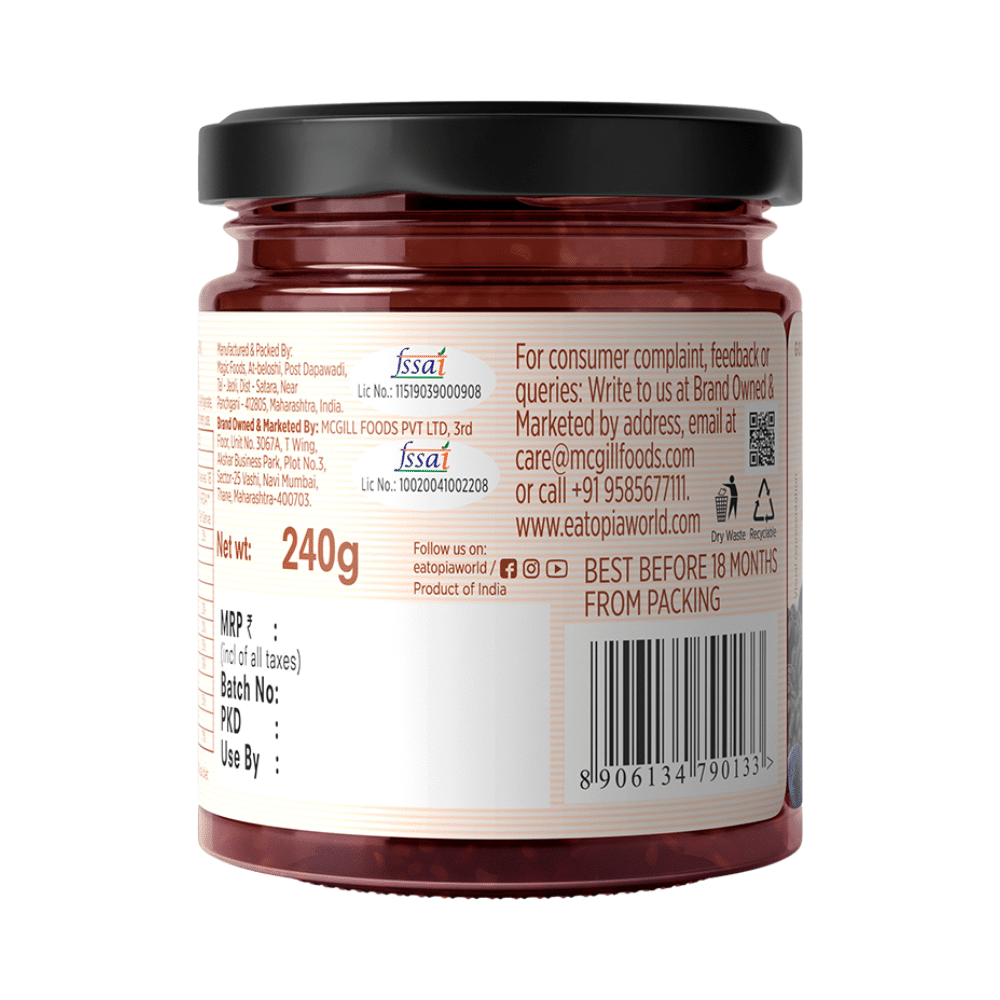 Eatopia Mixed Berry Honey Jam - Image 2