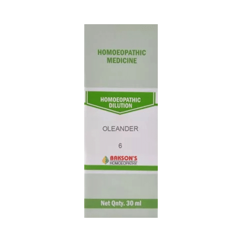 Bakson's Homeopathy Oleander Dilution 6 CH - Image 1