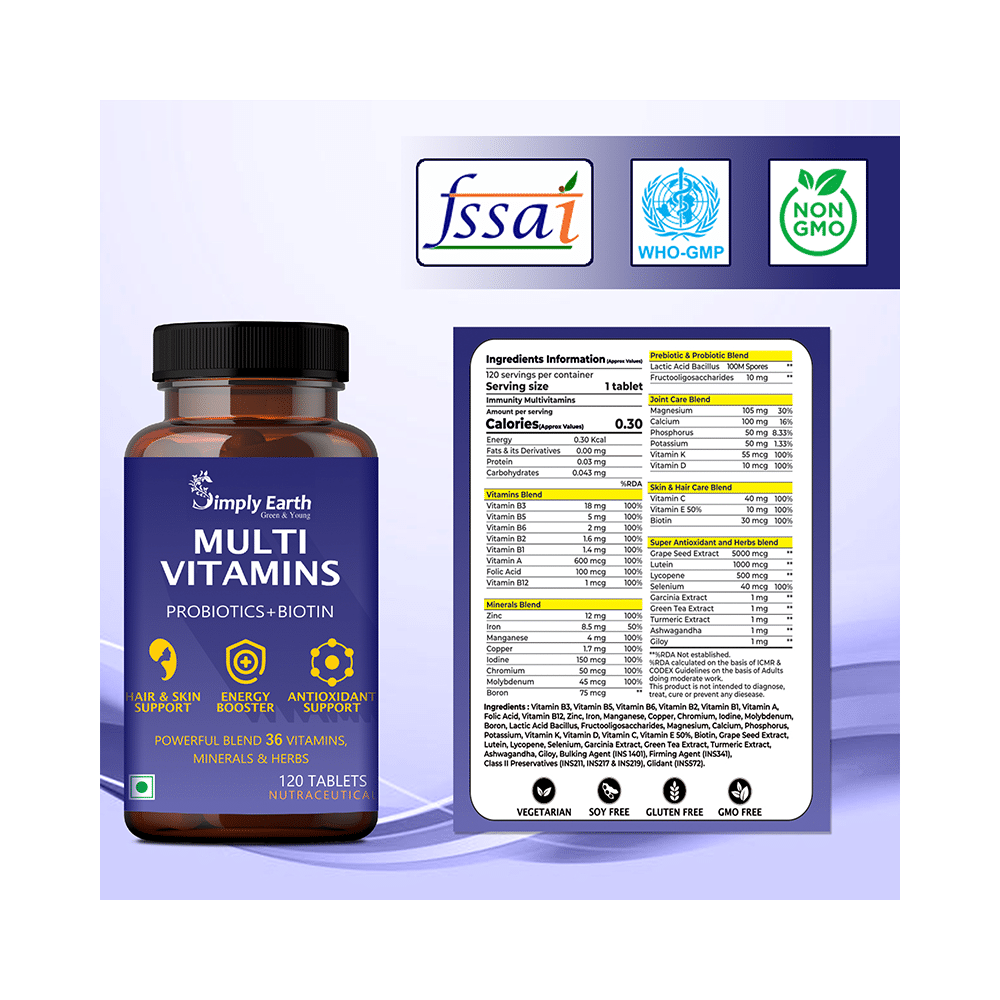 Simply Earth Multivitamin Tablet - Image 3