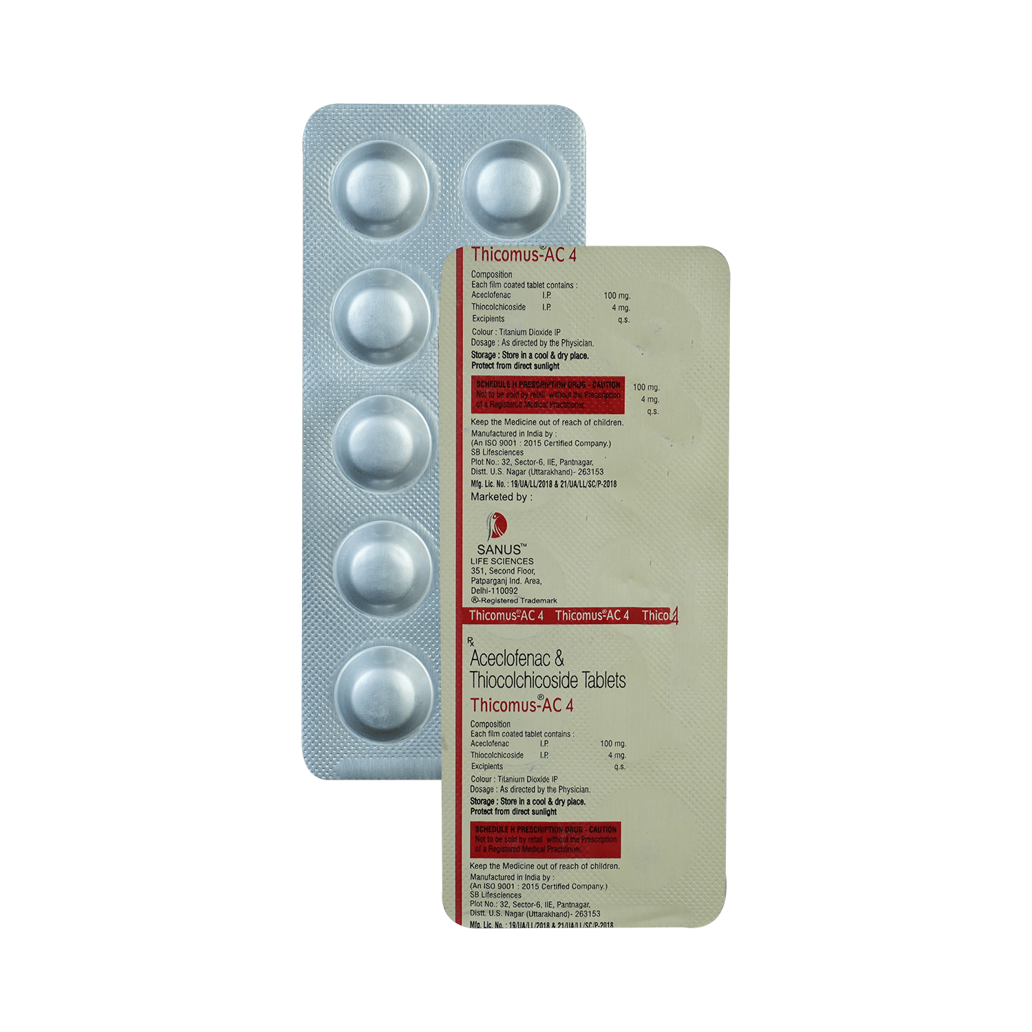 Thicomus-AC 4 Tablet