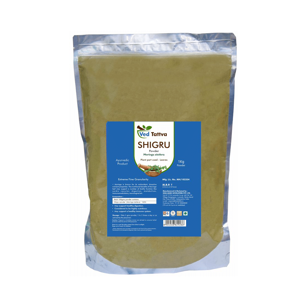Ved Tattva Shigru Moringa Oliefera Powder