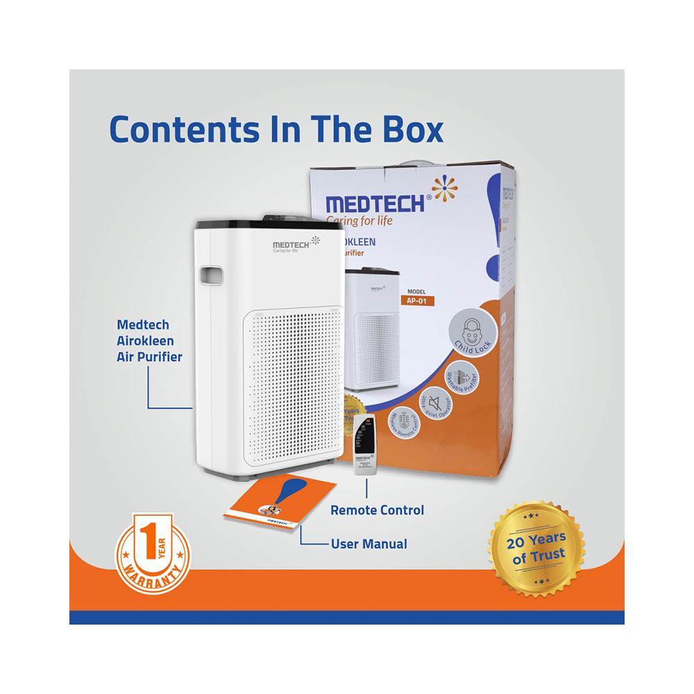 Medtech AP 01 Airokleen Air Purifier - Image 4