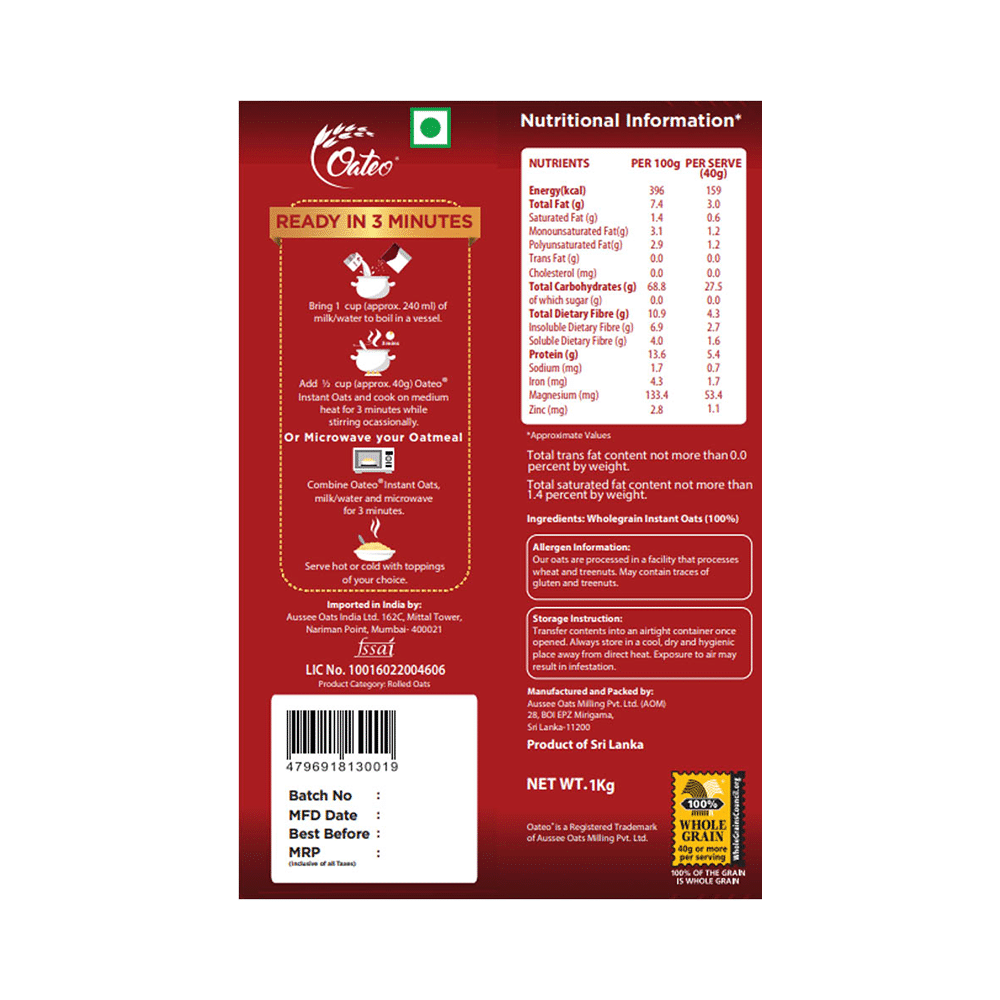 Oateo Instant Oats - Image 3