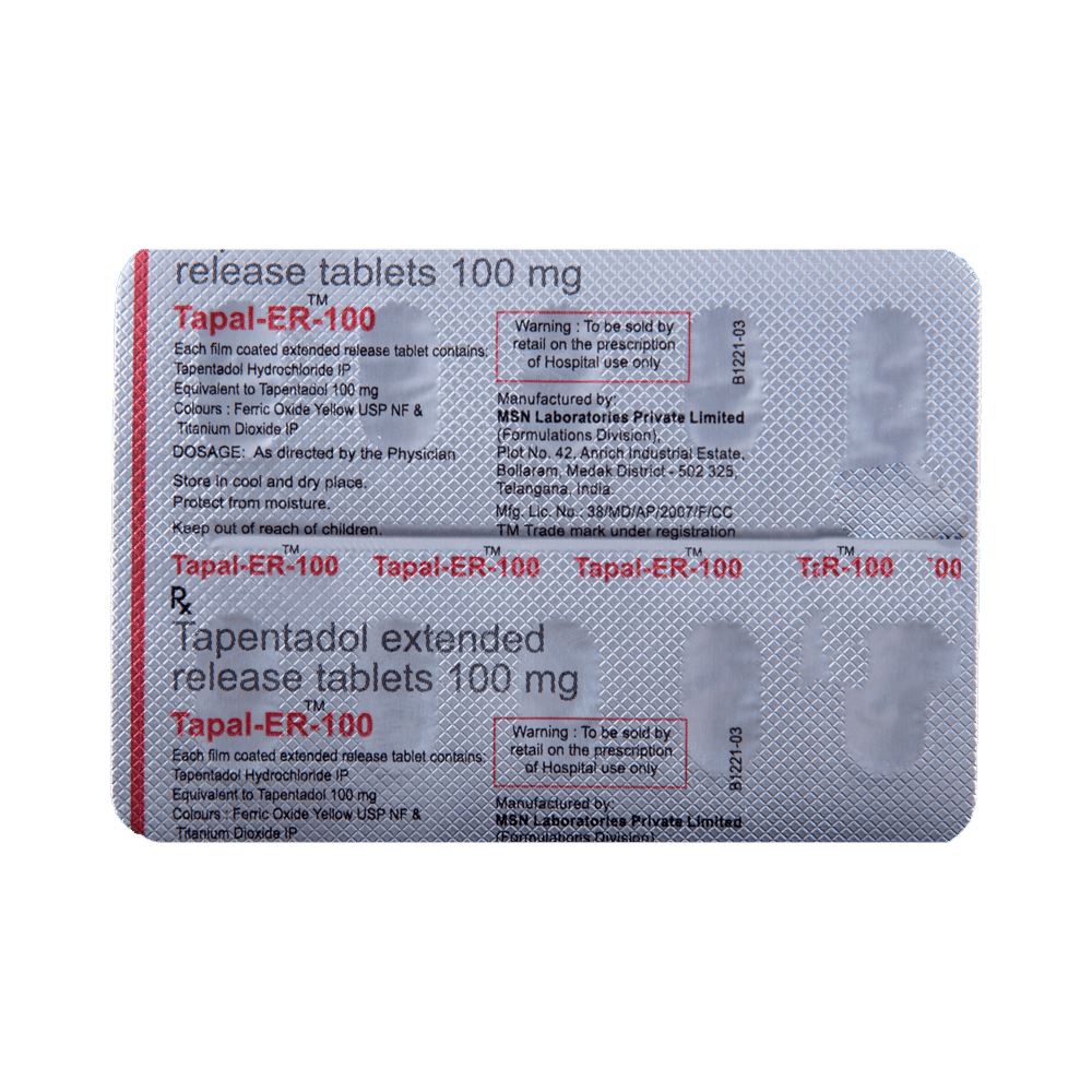 Tapal-ER 100 Tablet - Image 5