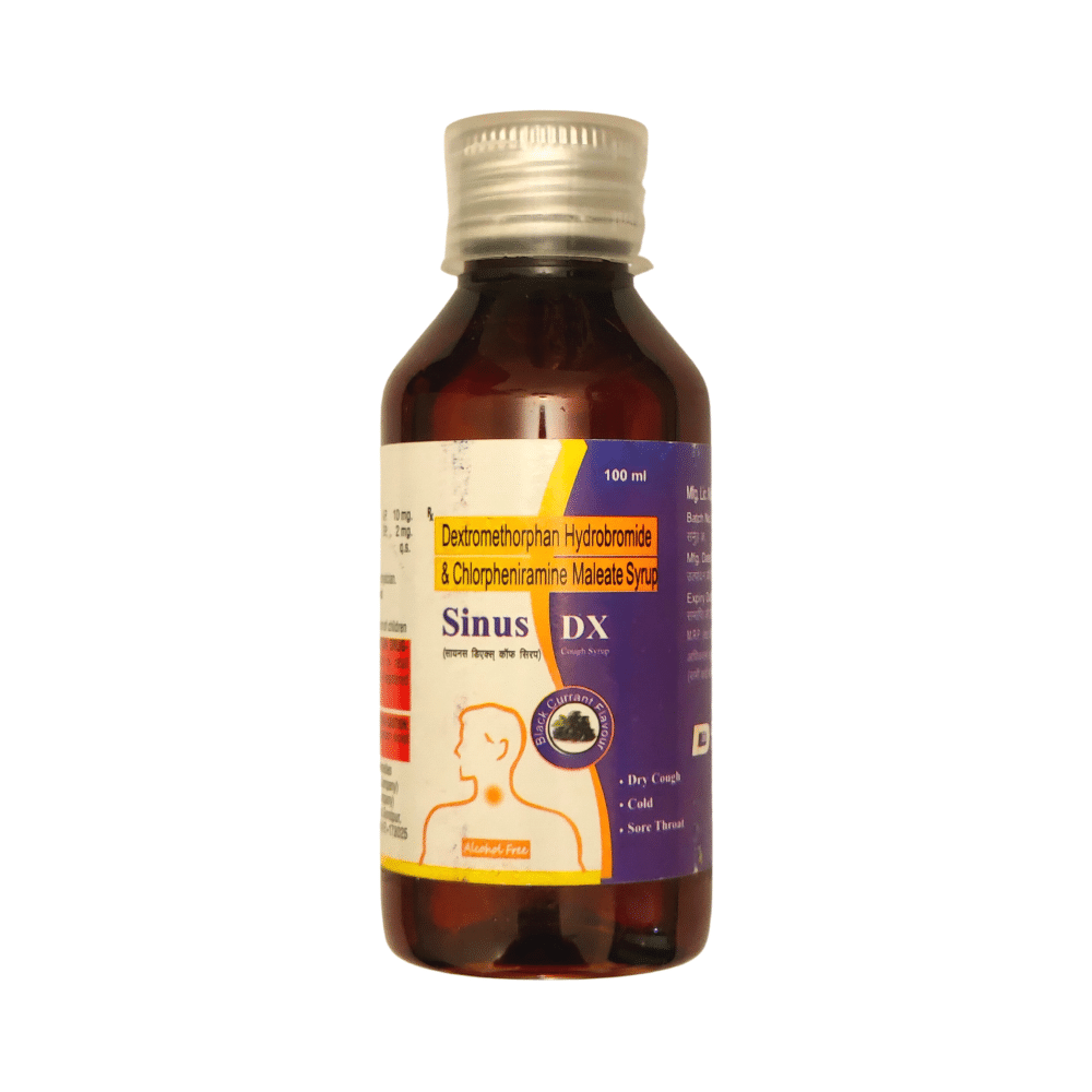 Sinus DX Syrup Black Currant Alcohol Free