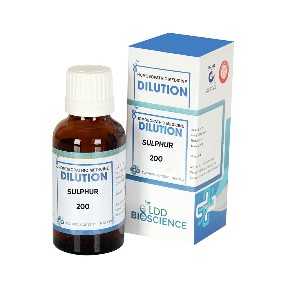 LDD Bioscience Sulphur Dilution 200
