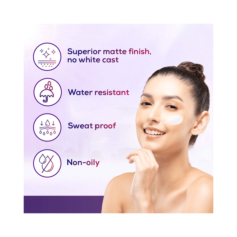 La Shield Lite Sunscreen Gel SPF 50+ PA+++ | For UVA/UVB Protection | Oil-Free - Image 5