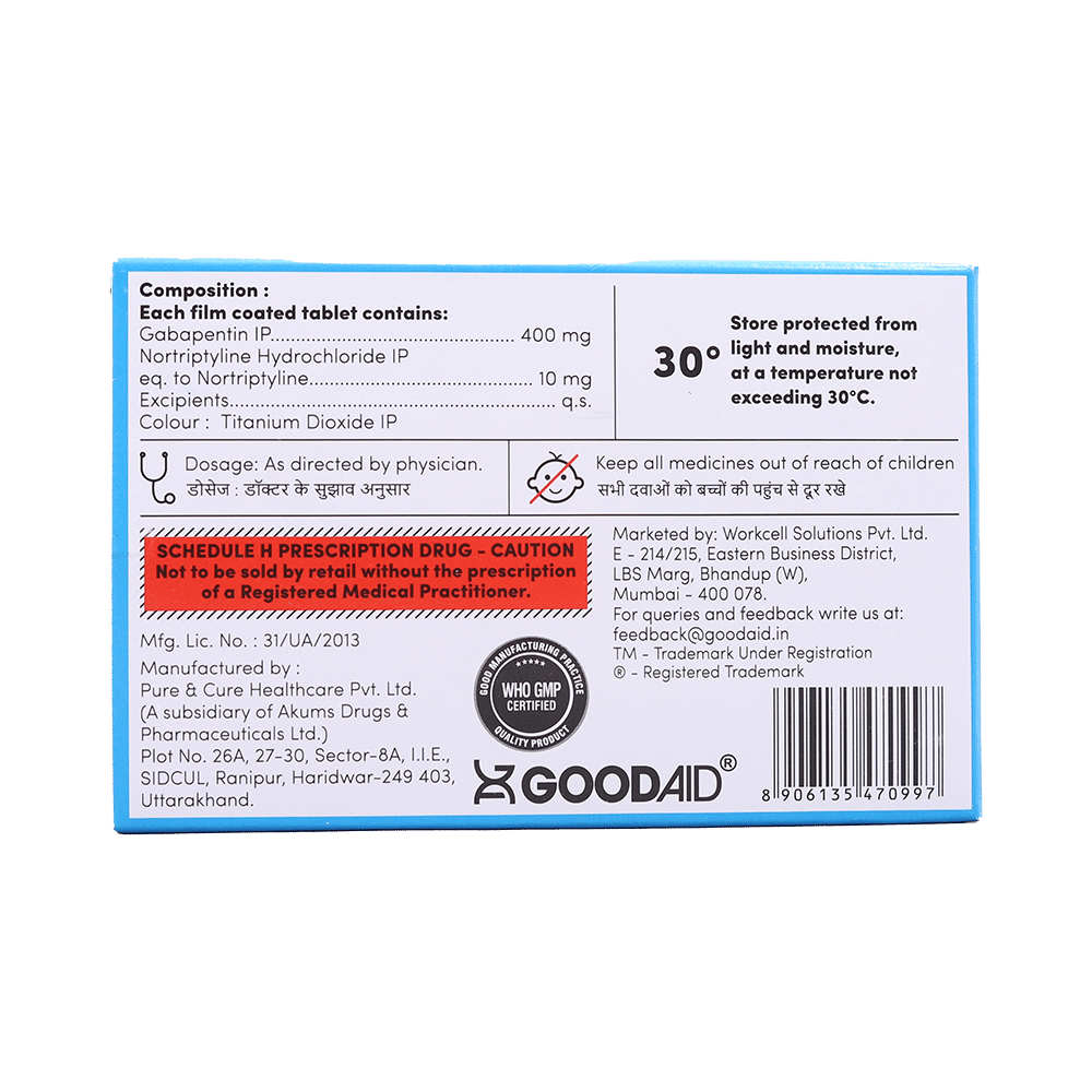 Gabtriptylineaid Tablet - Image 2